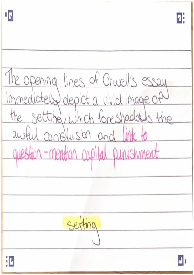 
<h2 id="introduction">Introduction</h2>
<p>"A Hanging" by George Orwell is a polemic essay written while Orwell was serving in the British 