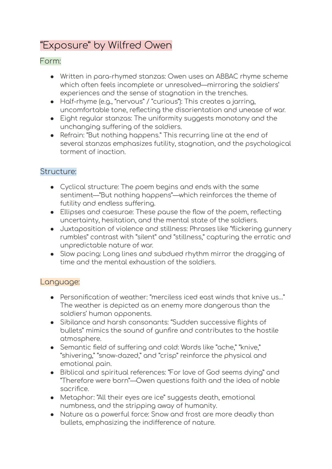 Power and conflict annotations