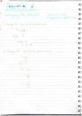 Know Block 2 - National 5 Maths  thumbnail