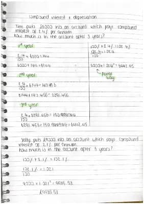 Know compound interest and depreciation  thumbnail