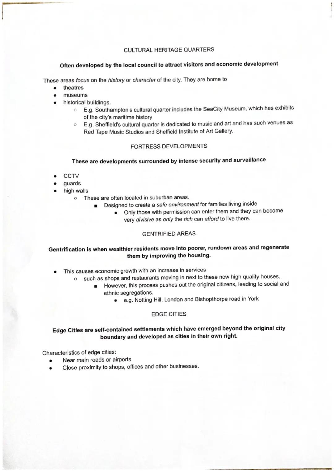 URBANISATION
●
●
The developed world has contributed little to this increase as it experienced mass urbanisation in the
18th and 19th centur