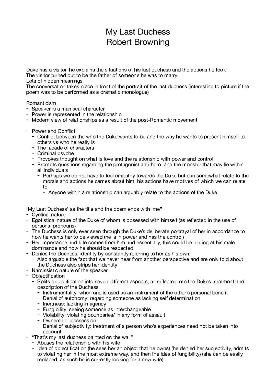 My Last Duchess Poem: Line-by-Line Analysis, Themes, and Context Explained for Kids