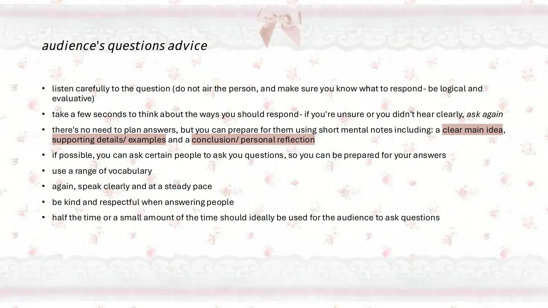 GCSE English Speaking exam tips!! key info
• it is compulsory
o appears on your exam certificate as a separate grade (aside from English Lan