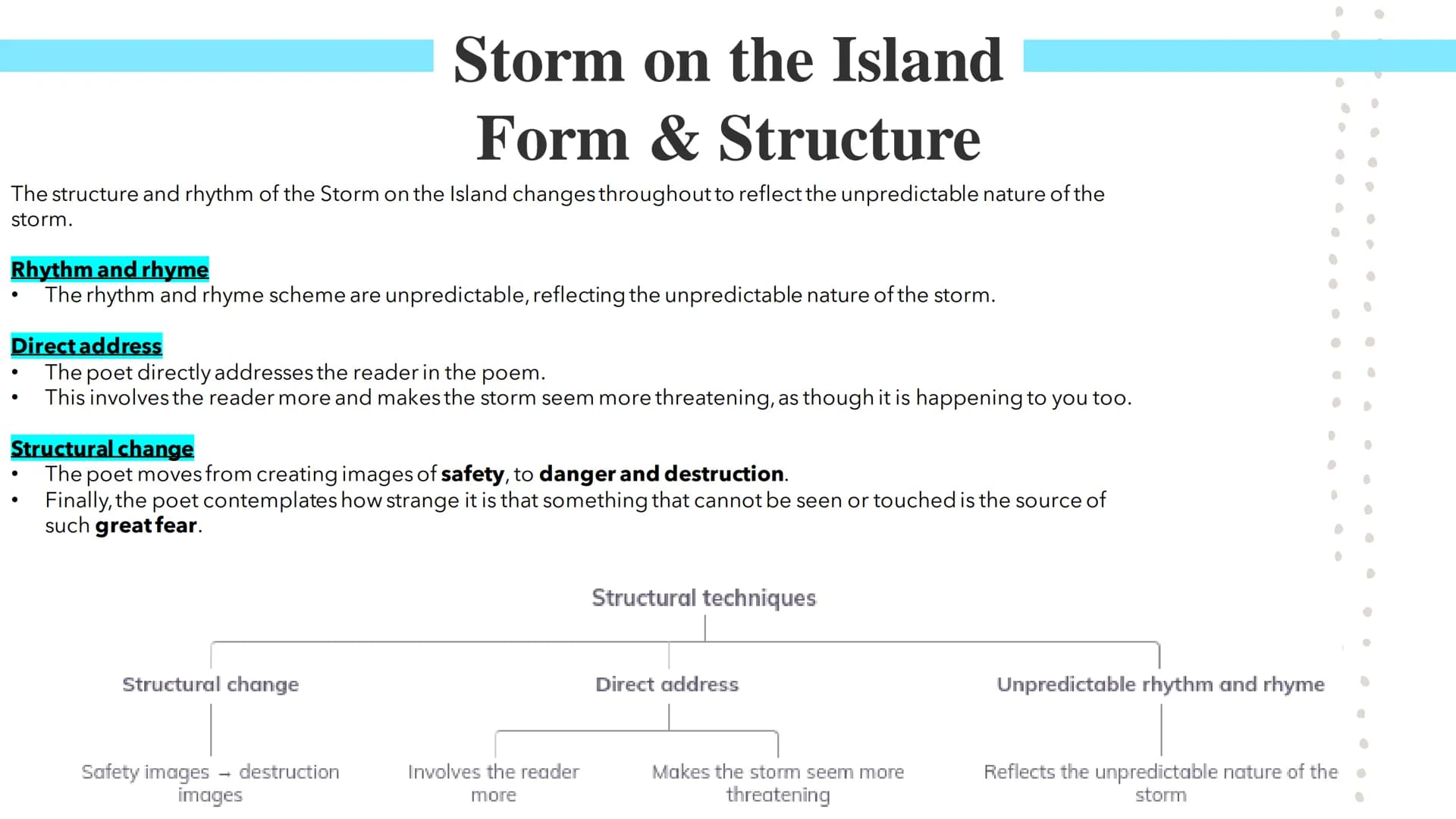 Storm of the Island
Poetry GCSEs Storm on the Island
Seamus Heaney was an Irish poet who often wrote about his country and nature. Storm on 