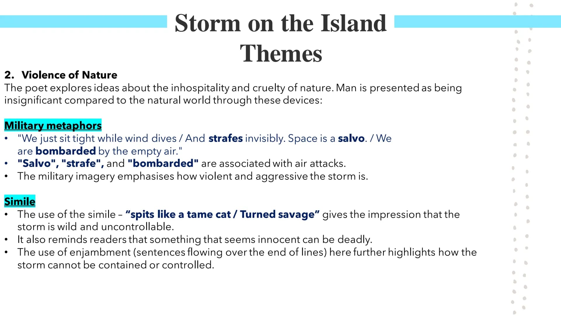 Storm of the Island
Poetry GCSEs Storm on the Island
Seamus Heaney was an Irish poet who often wrote about his country and nature. Storm on 