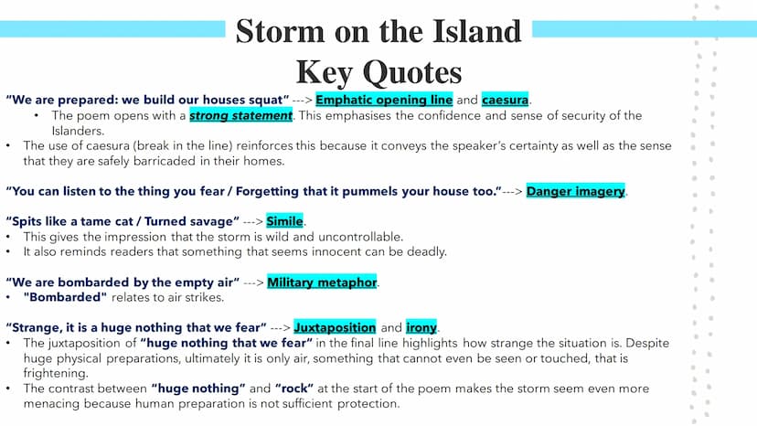 Storm of the Island
Poetry GCSEs Storm on the Island
Seamus Heaney was an Irish poet who often wrote about his country and nature. Storm on 