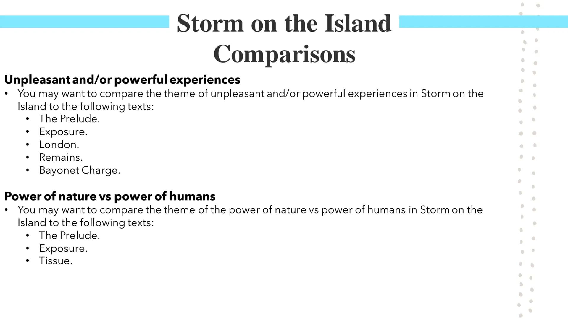 Storm of the Island
Poetry GCSEs Storm on the Island
Seamus Heaney was an Irish poet who often wrote about his country and nature. Storm on 