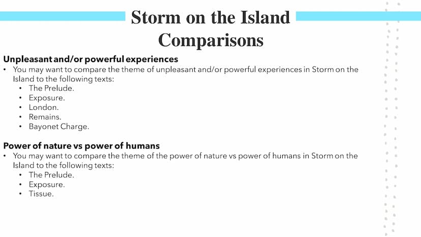 Storm of the Island
Poetry GCSEs Storm on the Island
Seamus Heaney was an Irish poet who often wrote about his country and nature. Storm on 
