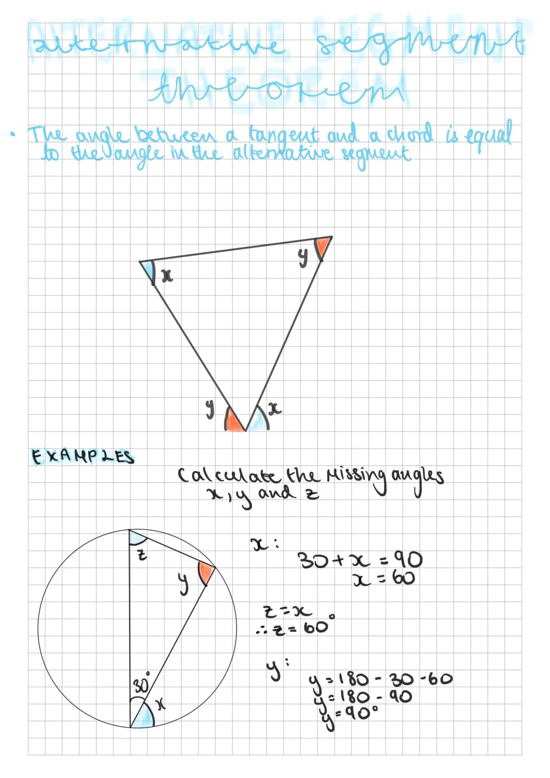 vircbe theorenos
•Angles at the CENTRE are twice the angle at the
CIRCUMFERENCE
EXAMPLES
X
20
(168"
Calculate the Missing angles x and y
D
y