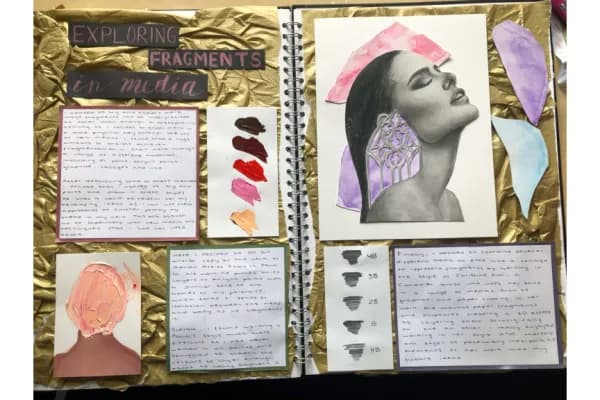 Know GRADE 9 GCSE ART exploring media page thumbnail
