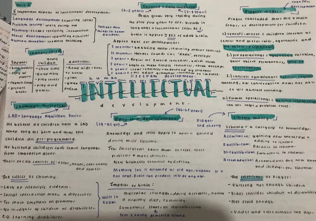 Discovering Piaget's and Chomsky's Theories for Kids: Stages and Examples