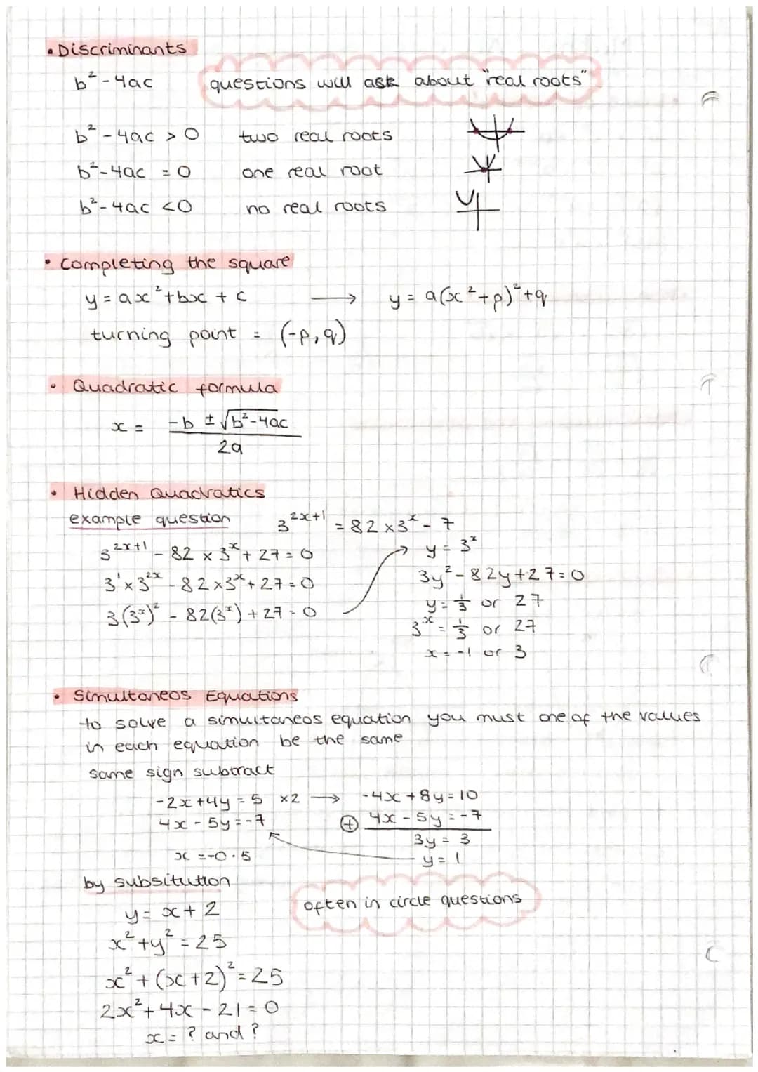 A+F
Maths All rules, equations and formulae
♥
Algebraand Functions
• Laws of Indices
am xa amen
am anam-n
=
(am)n = amn
(ab)" = a^bh
• Manip