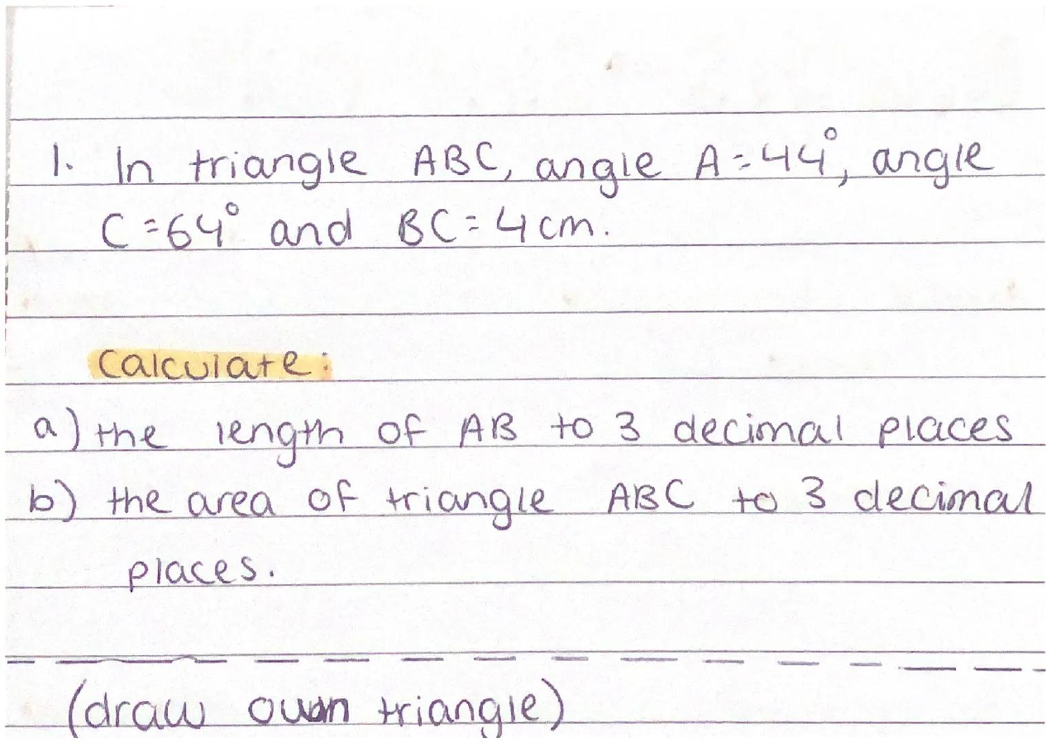 # cosine ruce
maths

cosine rule is used for triangles.
without a right angle when 2 sides
and the angie between them are known,
and there a
