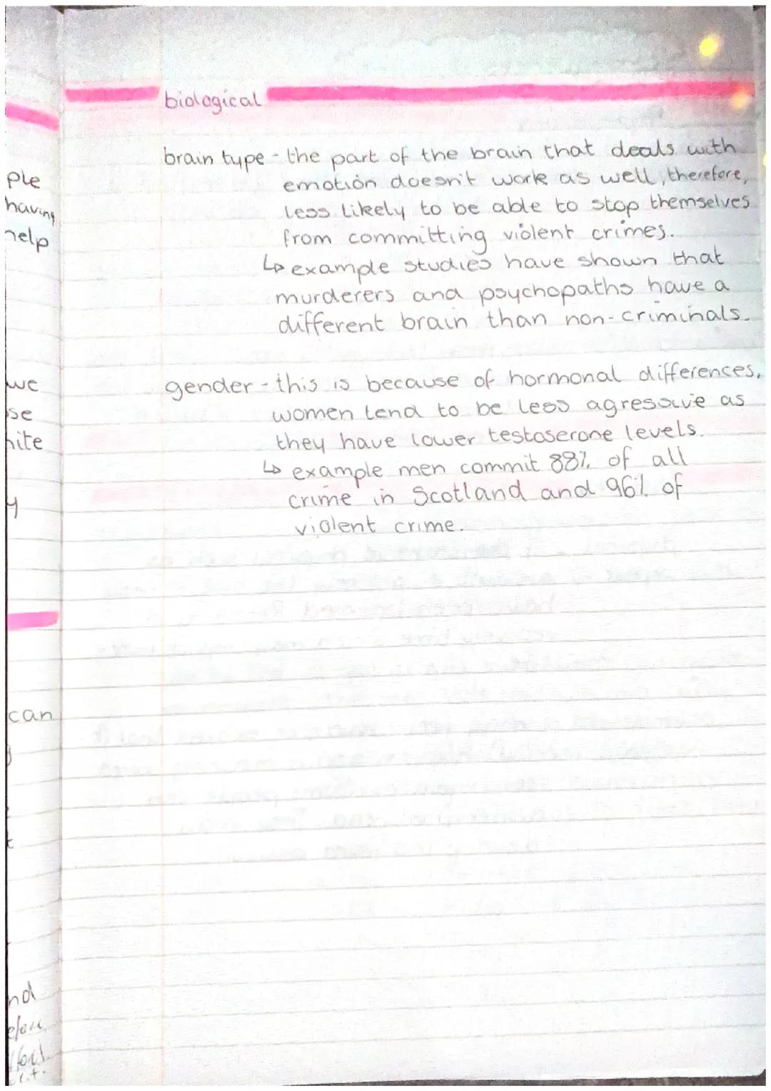 ORTME
AND J
d
VI
Causes of crime
economic
people
unemployment - this is linked to poverty
I don't have enough money, from not hav
a job they