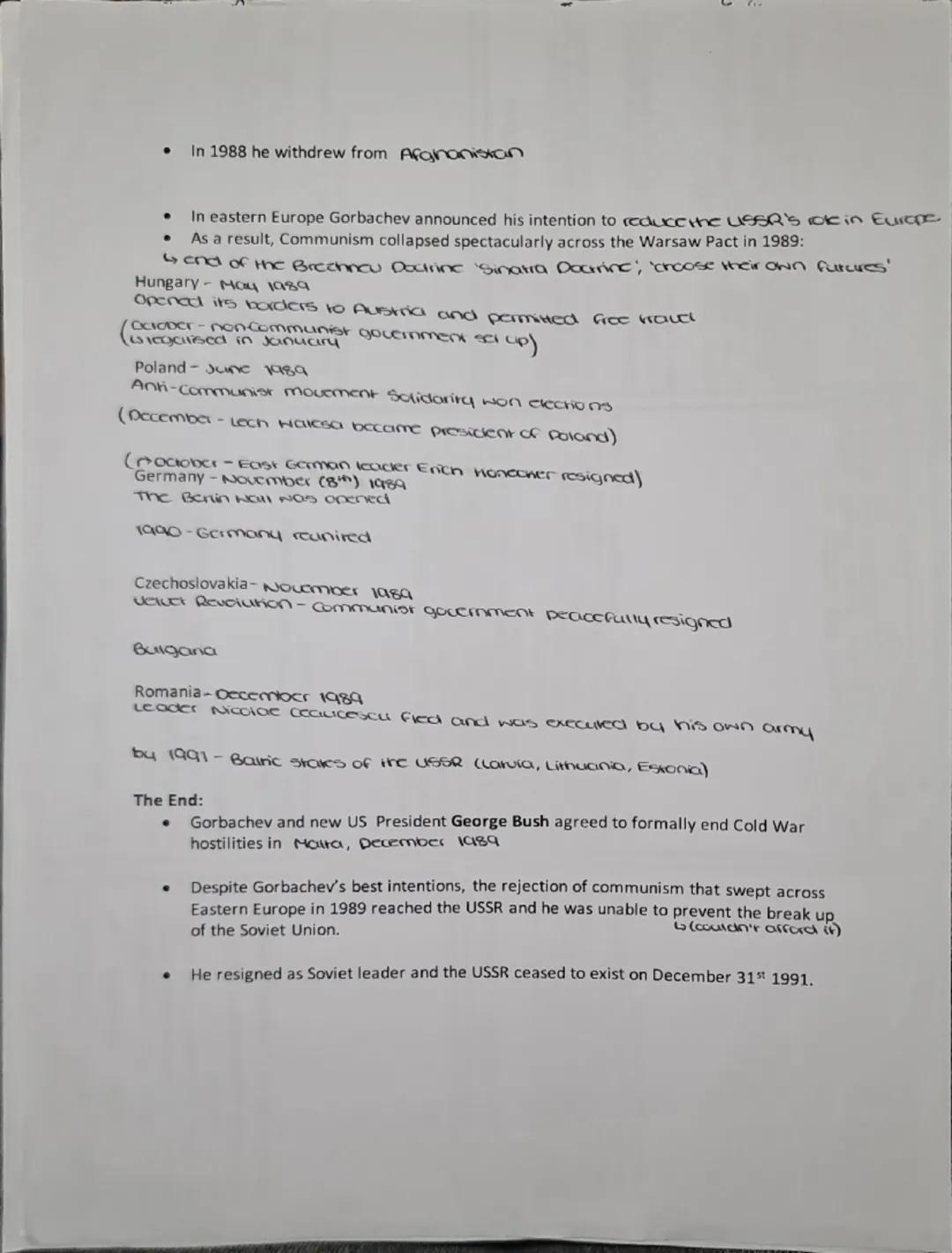 Co-operation ends and the
When-
Cold War begins
Beliefs
February 1945
Capitalism-
democratic
multi-porti stare
people work for their mone
pe