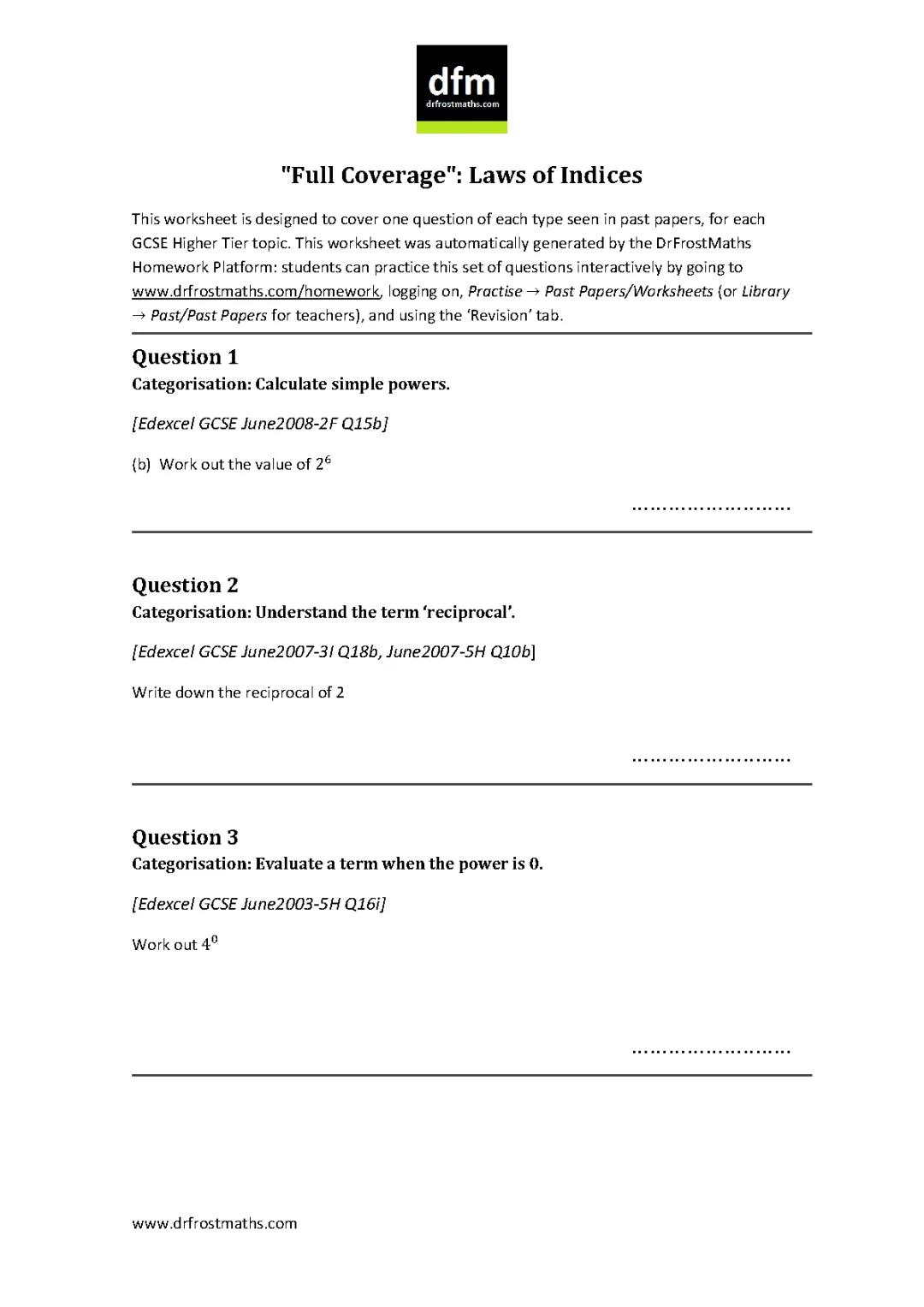 Awesome Dr Frost Maths Powerpoints and Worksheets for GCSE & A Level!