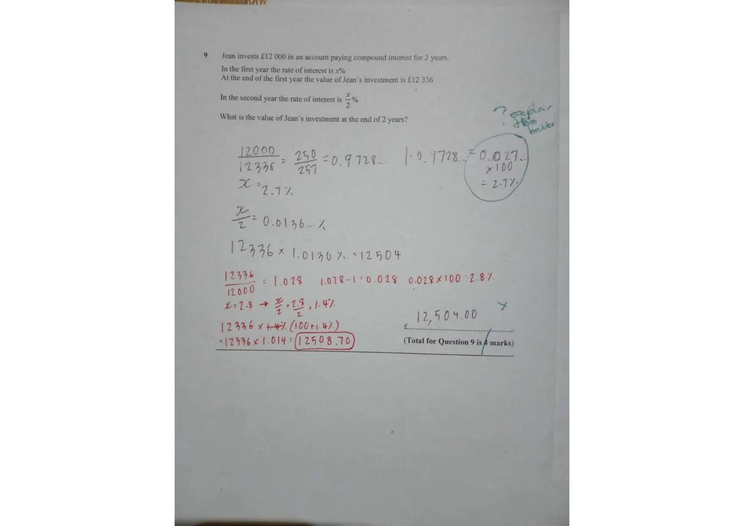 Pearson Edexcel
Level 1/Level 2 GCSE (9-1)
.
●
Instructions
•
Mathematics
Paper 2 (Calculator)
Time: 1 hour 30 minutes
Centre Number
.
Candi