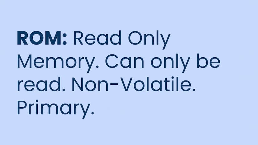 OCR GCSE J277 1.2
Summary: Memory and Storage Checklist
1.2
Primary Storage
Secondary Storage
Storage Types
Storage Devices
Storage Characte