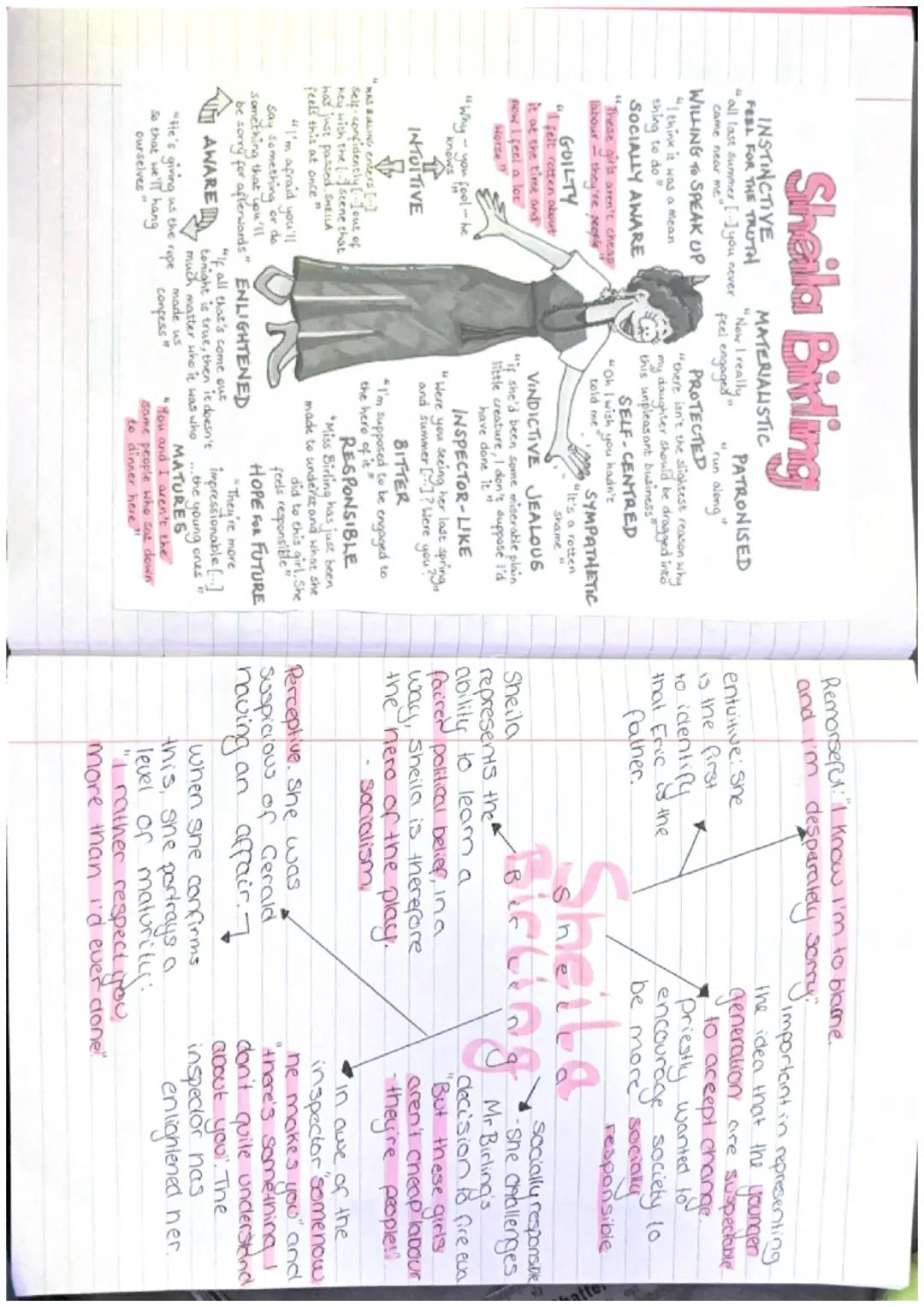 Inspector Gooke
"I'm not going until I
know all that happened"
FORCEFUL
PRIESTLEY'S VOICE
"We don't live alone. We
are members of one
"(shar