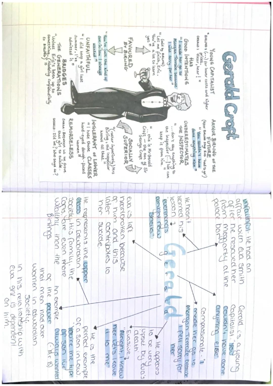 Inspector Gooke
"I'm not going until I
know all that happened"
FORCEFUL
PRIESTLEY'S VOICE
"We don't live alone. We
are members of one
"(shar