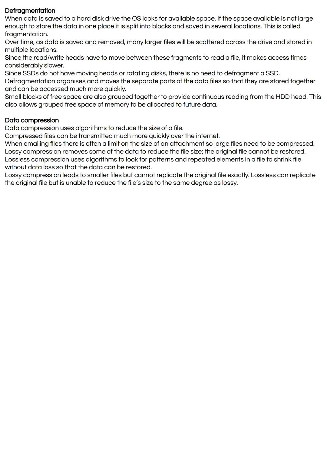 GCSE Computer Science Component 1 Revision Book Free PDF & Quizlet