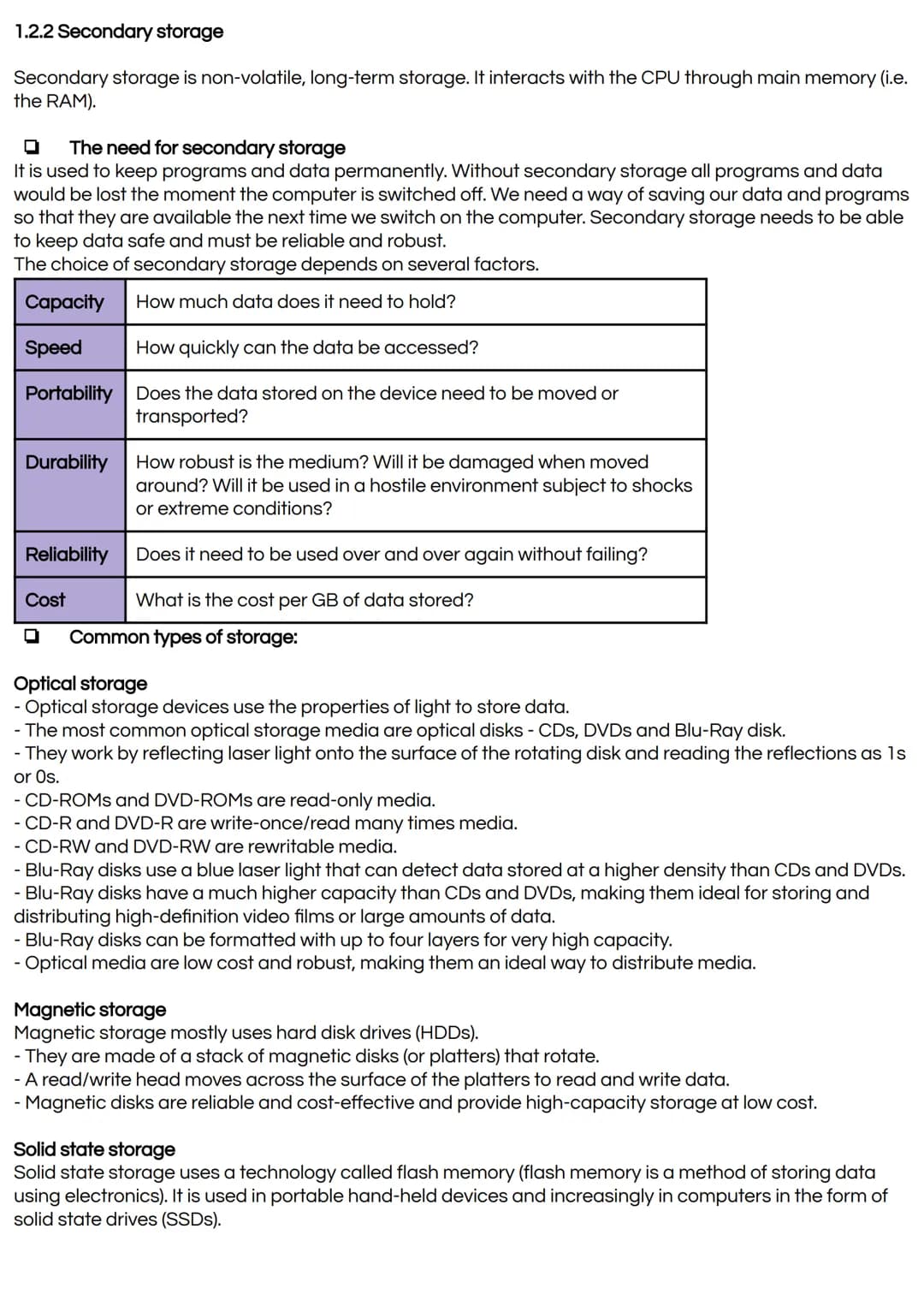 
<h3 id="assessmentcomponents">Assessment Components</h3>
<p>1.1 <strong>Systems Architecture</strong><br />
1.2 <strong>Memory and Storage<