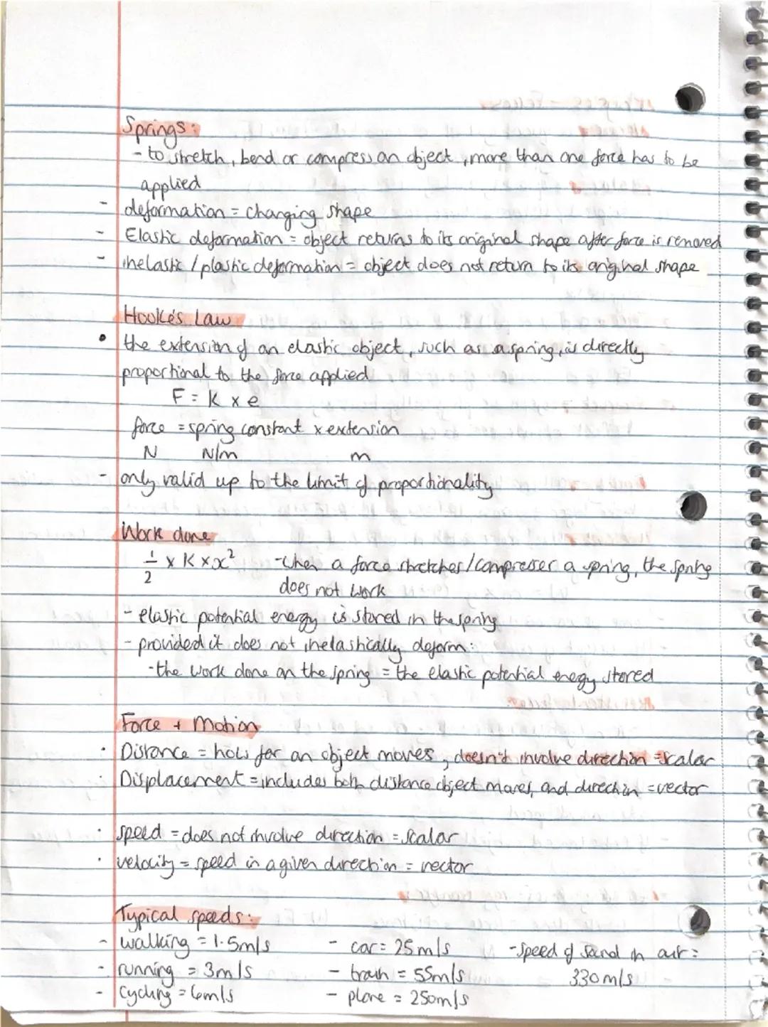 ## Physics - Forces

- **Vector** = a quantity with a magnitude + direction
	- is velocity, displacement, acceleration, force, momentum
- **