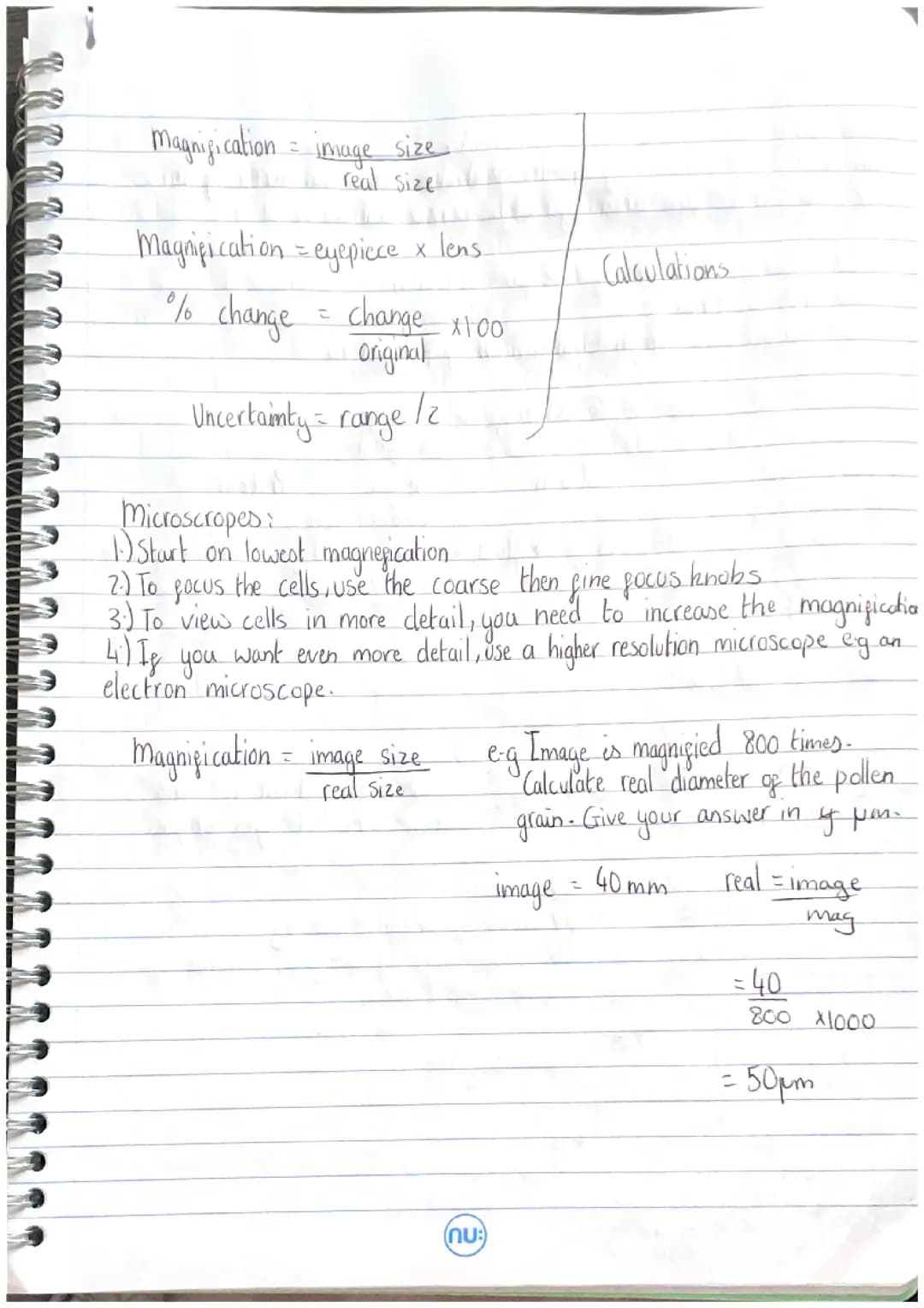 AQA Combined science biology P1 foundation.
