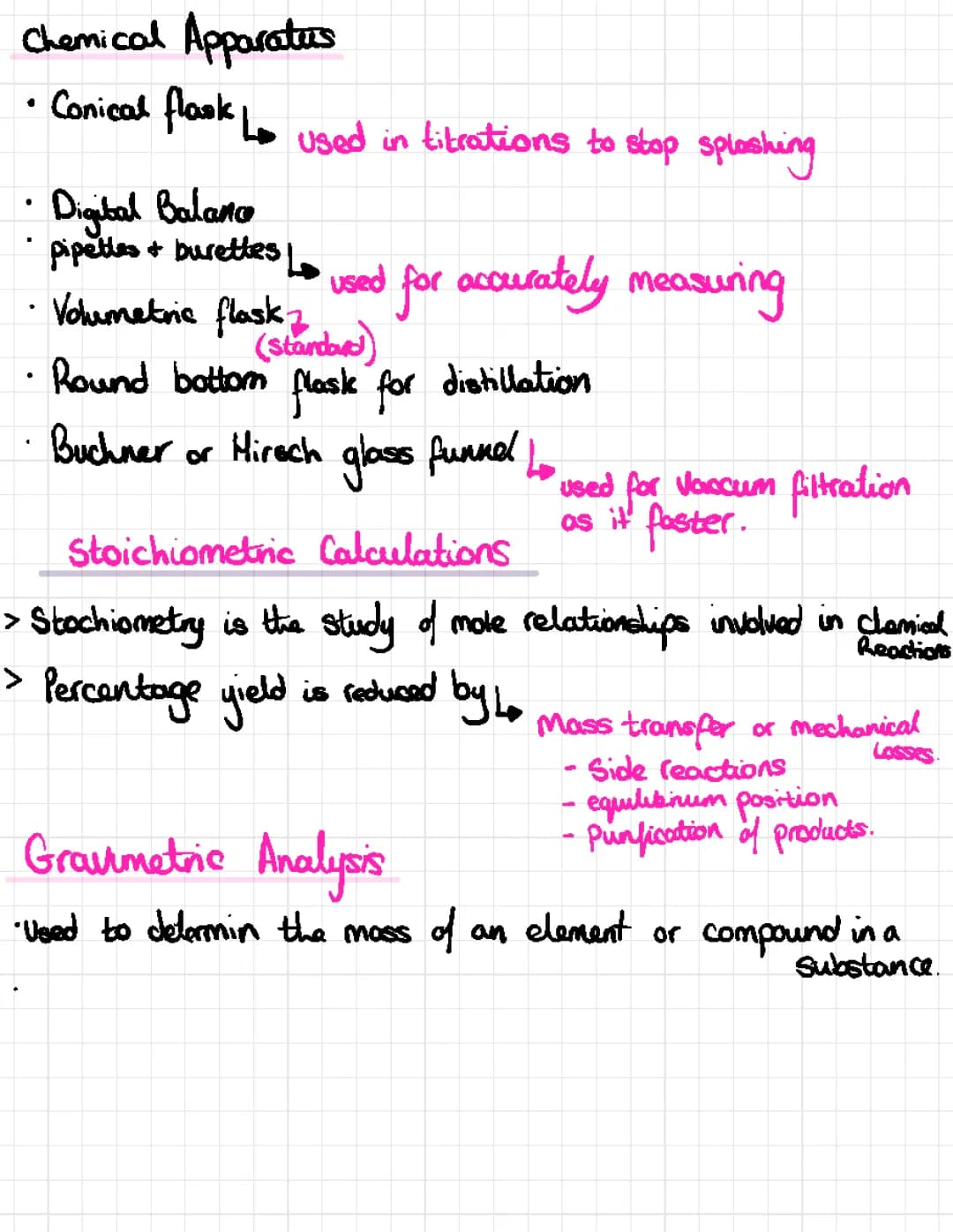 Advanced Higher Chemistry: Stoichiometry and Gravimetric Analysis for Kids