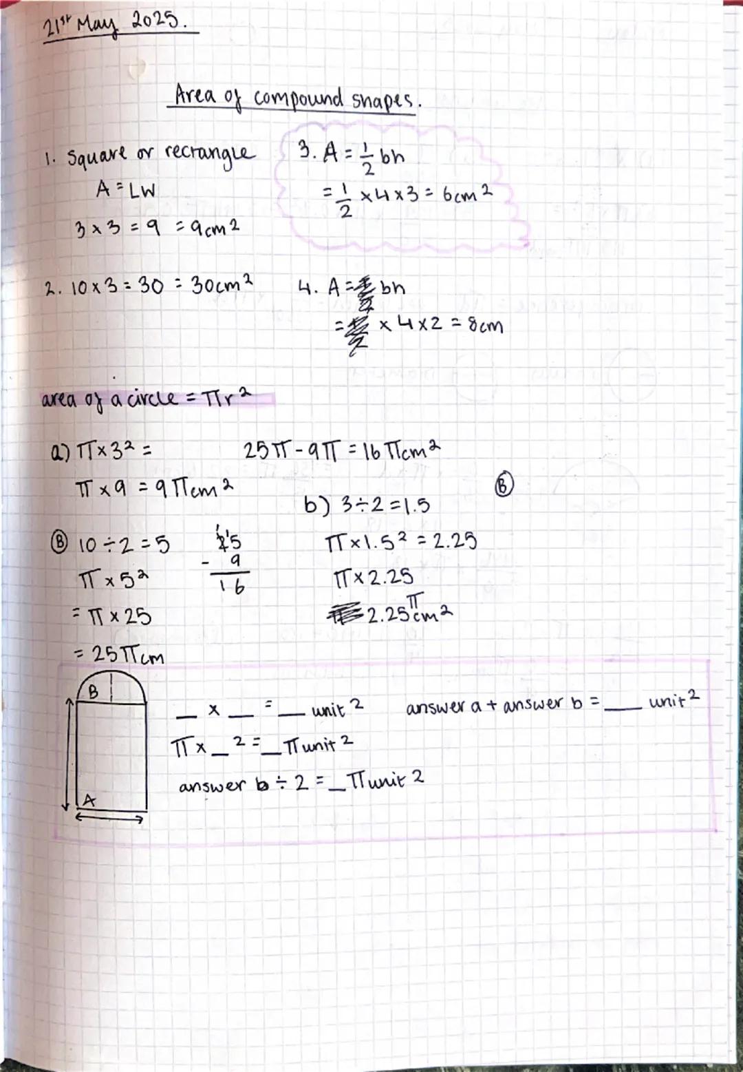 Wednesday 26th March 2025.
la) 54+343=397
2)4(x+6)=4X+24
b) 119-42=77
C) 18x4= 72
d) 2x5x8=80
3) 5(x-4)=6x-20
4)x(3+x) = 3x + x2
Friday 28 M