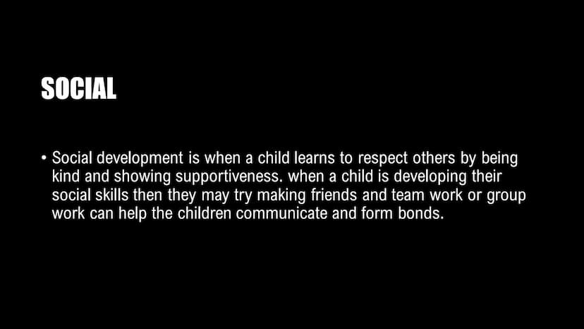 Supporting
children's development
Level 2 diploma introducing caring for children and young Development of young children
section one: PHYSI