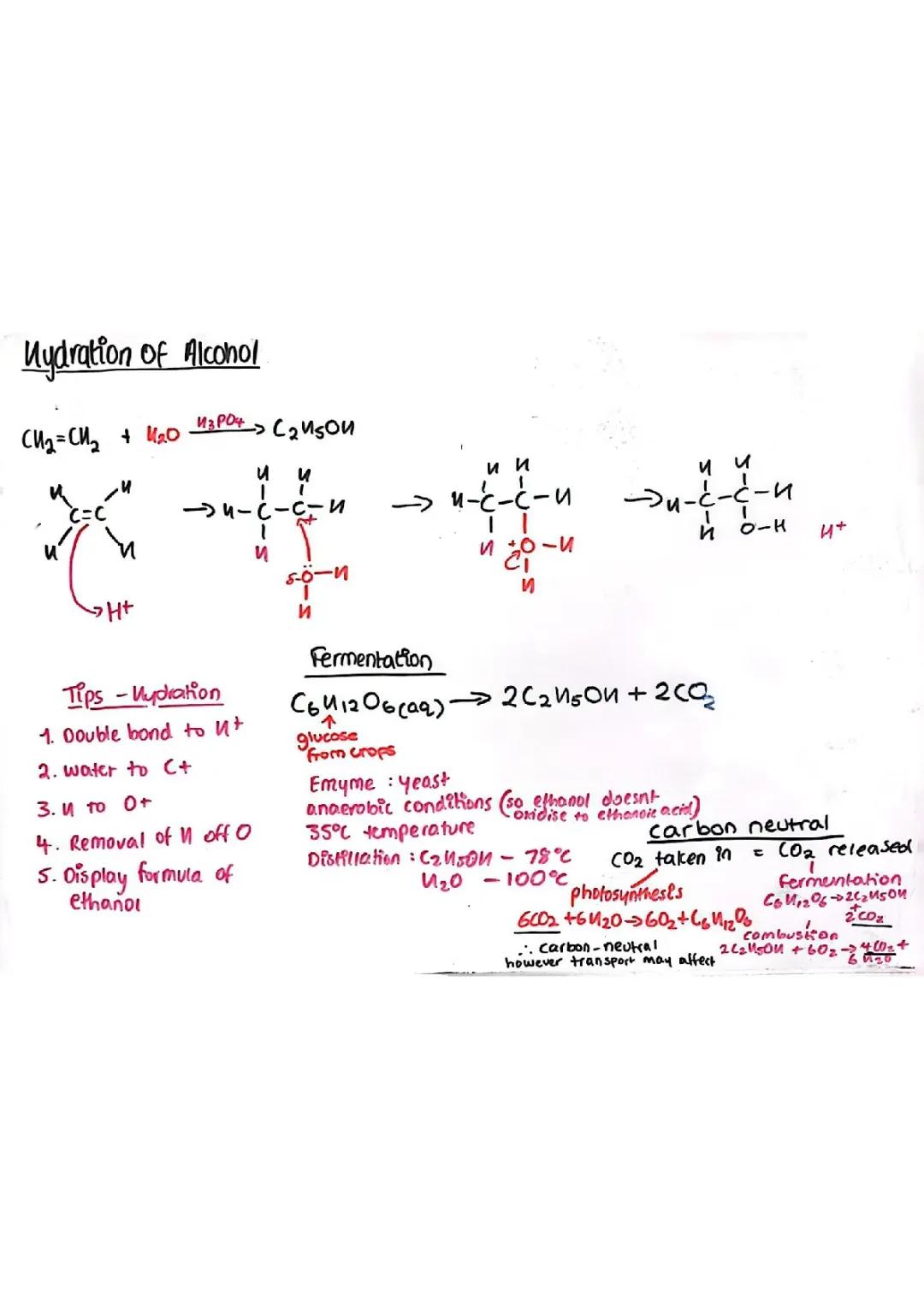 How Vinegar Makes Cool Chemicals and Alkenes Drink Water