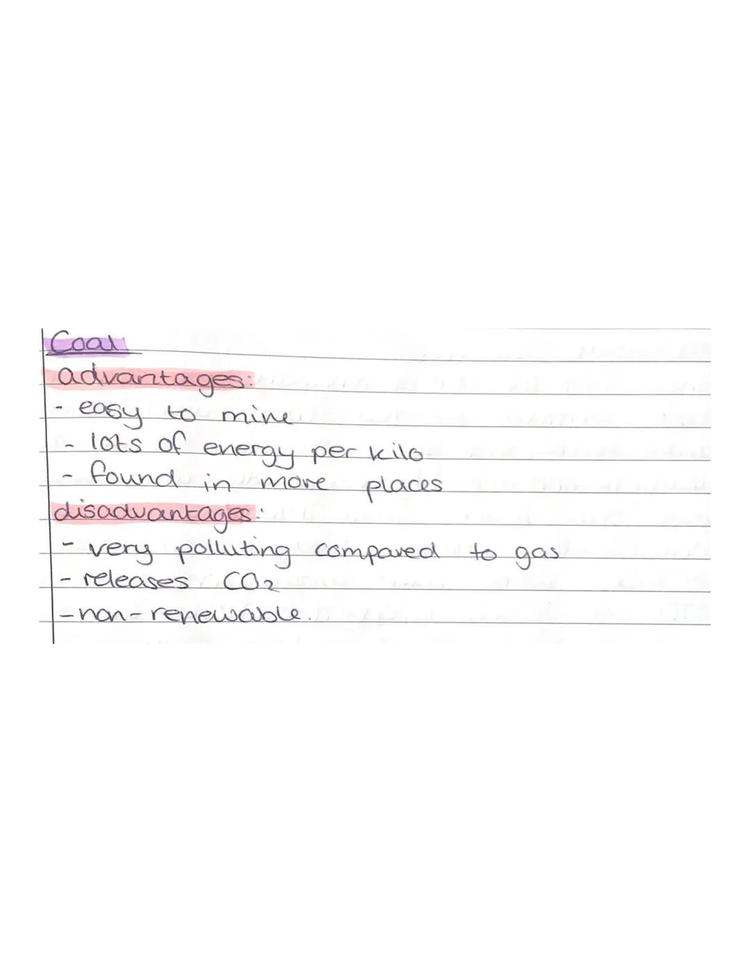 Non-renewable
energy resources.

Non -renewables
- natural gas
- radioactive metal e.g uranium
- Coal
- oil

fossil fuels
- natural gas
- Co