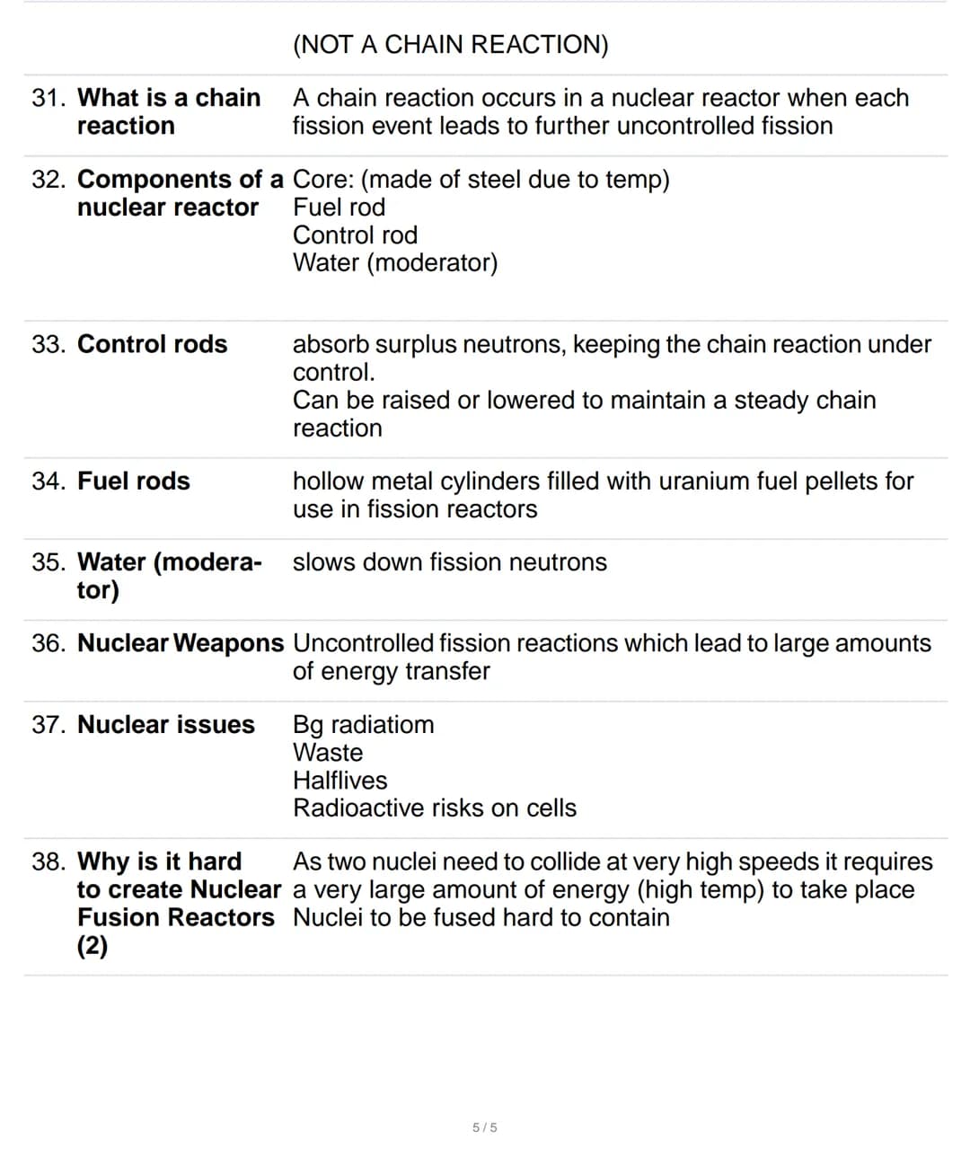 1. P7: Radioactivity
2. Isotope
3. What is radioac-
tive decay
4. Activity
5. What is used to
measure radioac-
tivity
6. Count-rate
8. Alpha