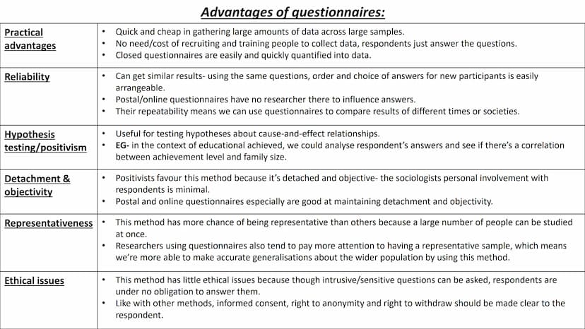 Research methods Choosing a research method Practical issues:
(problems involving
experience/actual use)
Ethical issues:
(moral issues of ri