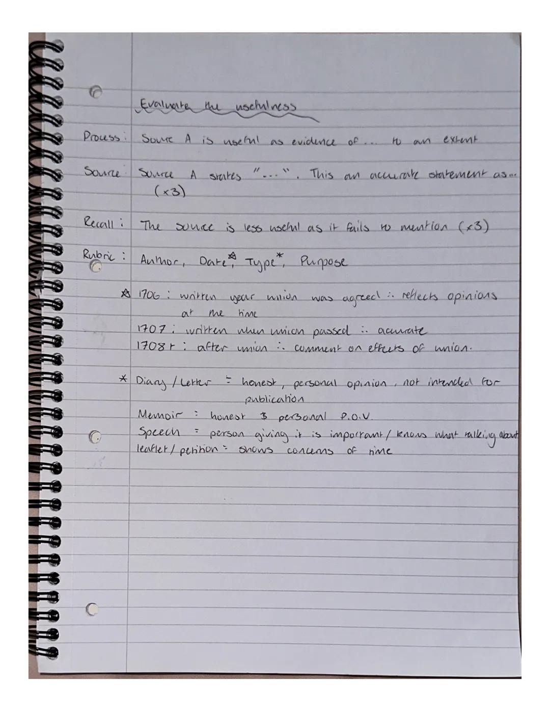 Process:
Source:
Process:
Recall:
Process:
How Fully
Source A explains -
Smuchres
However
Recall:
Source A says..... This is
(x4)
Source
kno
