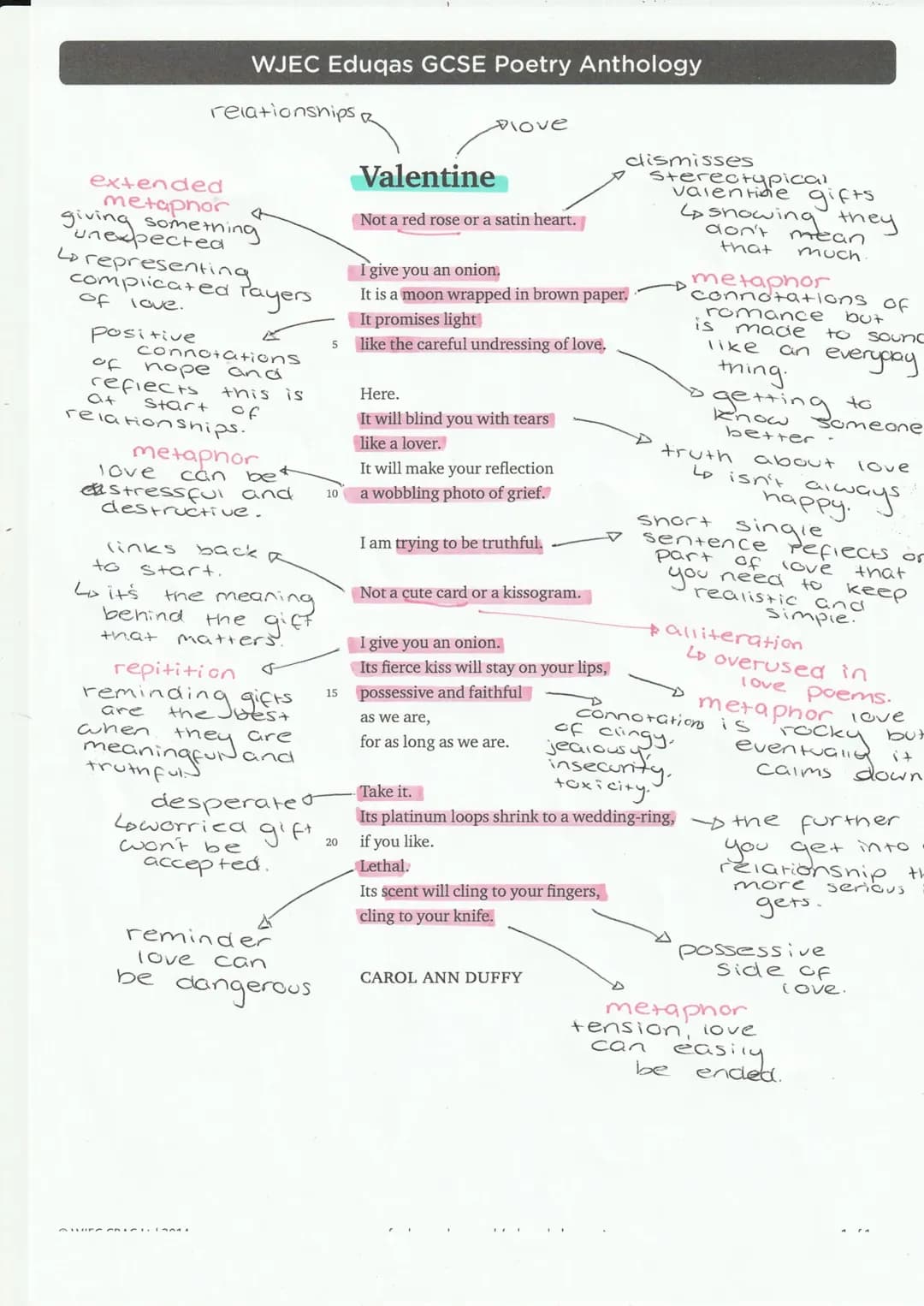 Understanding Metaphors and Love in Poems