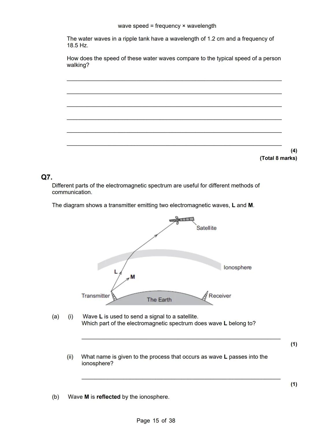 revise
with
harry
AQA Physics
Topic 6: Waves
Master Booklet
Answer the questions that are given to you, and you
can use the mark scheme prov