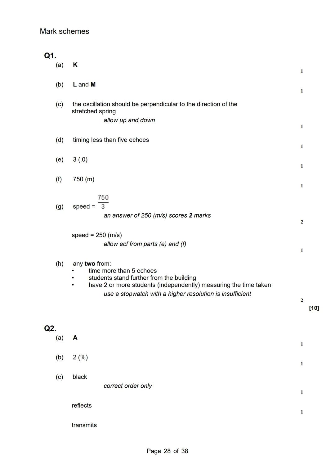 revise
with
harry
AQA Physics
Topic 6: Waves
Master Booklet
Answer the questions that are given to you, and you
can use the mark scheme prov