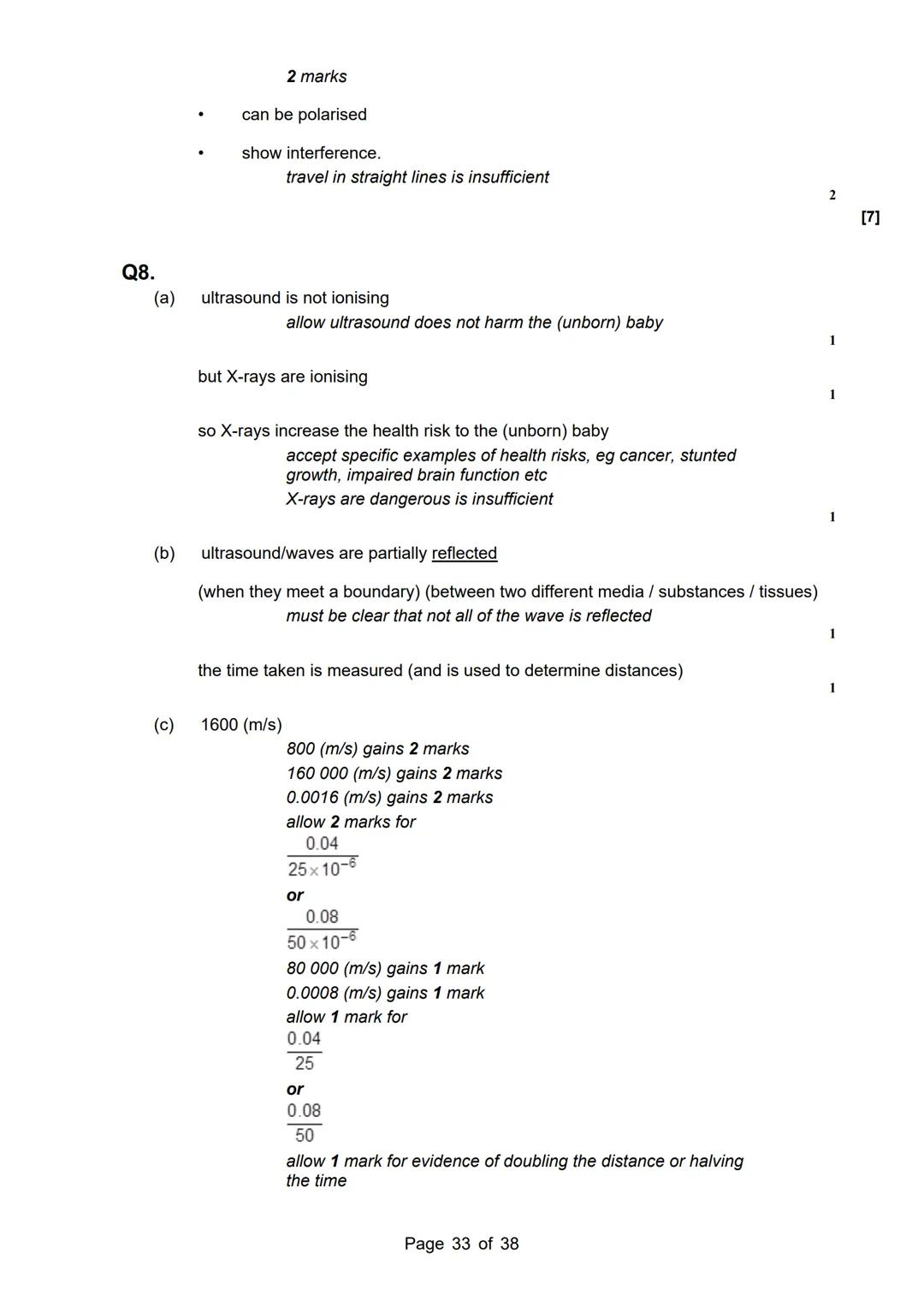 revise
with
harry
AQA Physics
Topic 6: Waves
Master Booklet
Answer the questions that are given to you, and you
can use the mark scheme prov