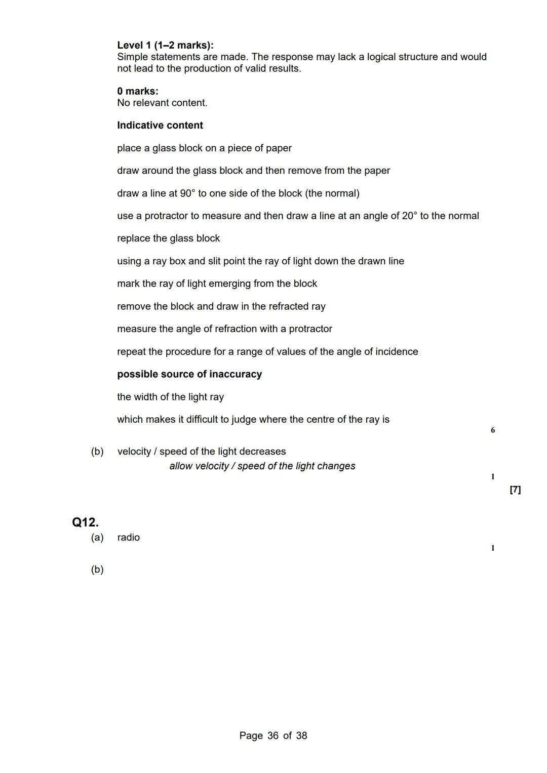 revise
with
harry
AQA Physics
Topic 6: Waves
Master Booklet
Answer the questions that are given to you, and you
can use the mark scheme prov