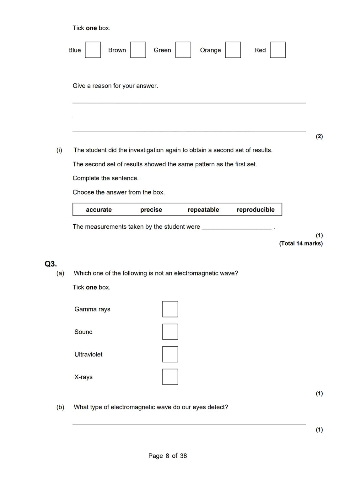 revise
with
harry
AQA Physics
Topic 6: Waves
Master Booklet
Answer the questions that are given to you, and you
can use the mark scheme prov