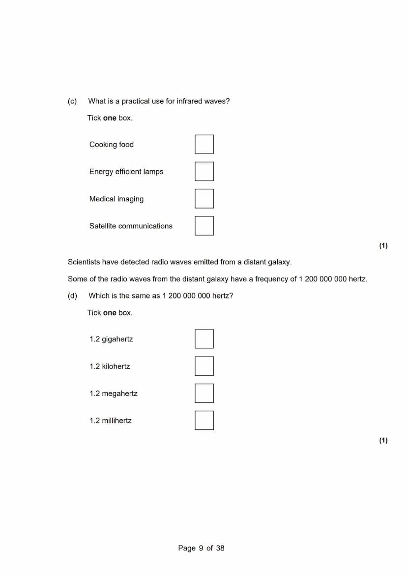 revise
with
harry
AQA Physics
Topic 6: Waves
Master Booklet
Answer the questions that are given to you, and you
can use the mark scheme prov