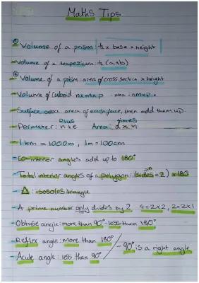 Simply explained: GCSE Maths Formula Sheet: Easy Edexcel Guide 2024 ...
