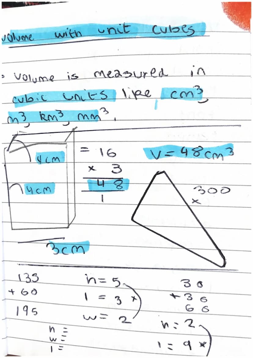volume of cuboids and cube
Cuboids are:
e
three dimensional
have 6 flat vectergular face
•12 Straight edges
8 vertices
dimensions
Three
leng