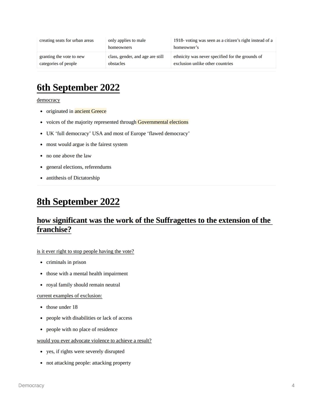 Democracy
Ⓒ subject
Last edited time
deadline
Enotes
status
© type
Democracy
contents
5th September 2022
politics
@October 17, 2022 9:44 AM
