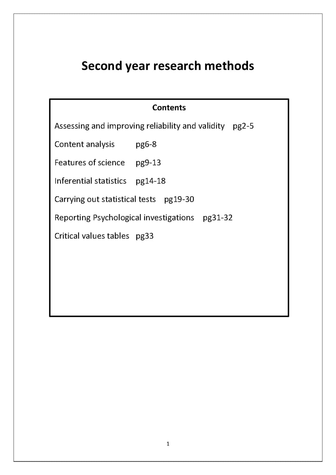 Easy Research Methods for 2nd Year: Notes & Free PDFs!