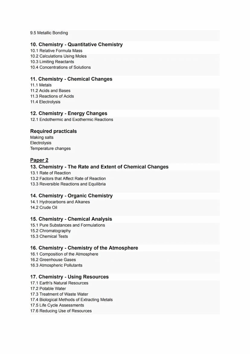 GCSE Higher Combined Science | All Topics & AQA Specification Notes
Paper 1
1. Biology Cell Biology
-
1.1 Cell Structure
1.2 Differentiation