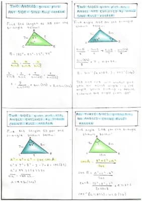 Know Sine and Cosine Rule thumbnail