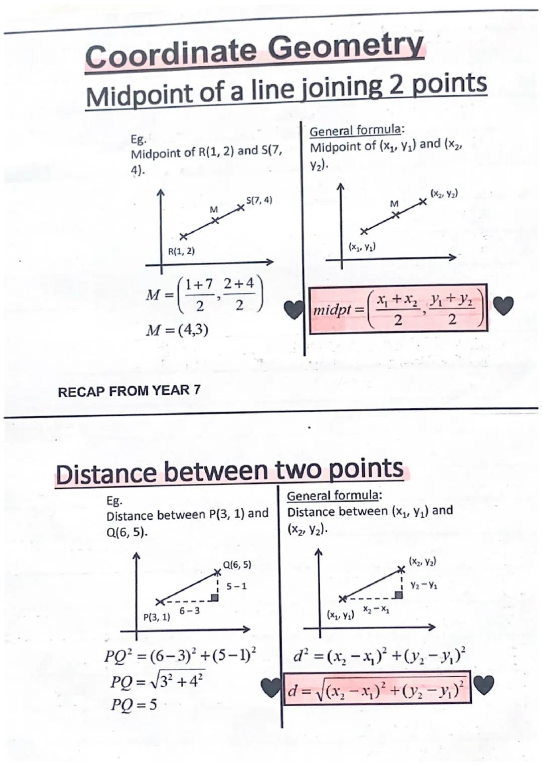 Co-ordinate Geometry 